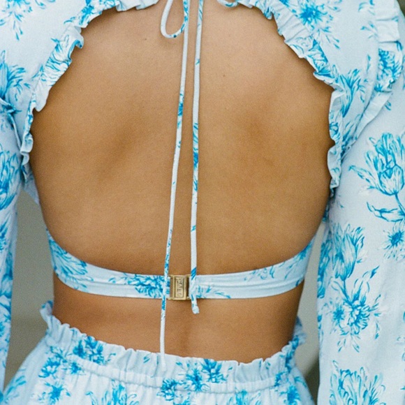 Sabo Skirt Backless Cleo Dress - Winter Tulip - Picture 3 of 9